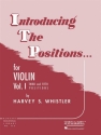 Introducing the Positions vol.1 for violin (3.+5. position)