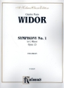 Symphony c minor op.13 no.1 for organ