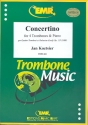 CONCERTINO OP.115 PER 4 TROMBONI ED ORCHESTRA D'ARCHI FUER 4 POSAUNEN UND KLAVIER       5 SPIELPARTITUREN