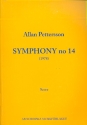 Sinfonie Nr.14 fr Orchester Studienpartitur