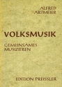 Volksmusik Gemeinsames Musizieren