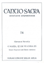 O mara quam pulchra es fr Tenor (Sopran) und Bc