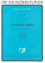 Lyrische Suite fr Flte, Klarinette und Fagott Partitur und Stimmen