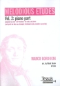 Melodious Etudes vol.2 solo parts for alto sax, trumpet, trombone and tuba piano part