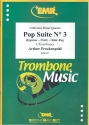 POP SUITE NO.3 FOR 4 TROMBONES SCORE+PARTS