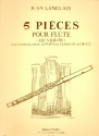 5 pices pour flte (violon) et piano (clavecin, orgue)