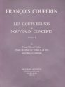 Les gouts-reunis (nouveaux concertos) vol.1 (nos.5-8) for flute, (oboe,vl) and bc parts