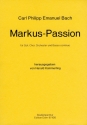 Markus-Passion fr Soli, Chor, Orchester und Bc Studienpartitur