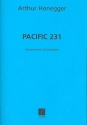 Pacific 231 mouvement symphonique partition d'orchestre