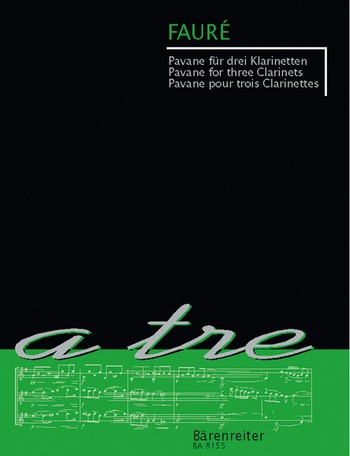 Pavane op.50 fr 3 Klarinetten, Spielpartitur