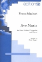 Ave Maria D839 fr Flte (Vl, Vc) und Gitarre