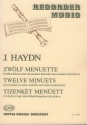 12 Menuette fr Blockflte oder anderes Melodieinstrument und Gitarre