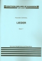 Lieder op.7 fr mittlere Singstimme und Klavier