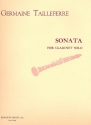 Sonata for clarinet