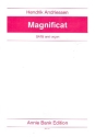 Magnificat for mixed choir and organ score (lat)