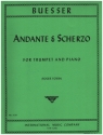 Andante and Scherzo for trumpet and piano