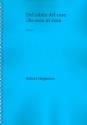 Del iubilo del core che esce in voce per 16 voci a cappella partitura (it/nl)