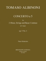 Concerto à 5 op.9,3 für 2 Oboen und Streicher Ausgabe für 2 Oboen und Klavier