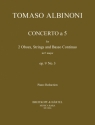 Concerto  5 op.9,3 fr 2 Oboen und Streicher Ausgabe fr 2 Oboen und Klavier