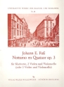 Notturno en quatuor op.3 fr Klarinette, 2 Violen und Violoncello (3 Violen und Violoncello)  5 Stimmen