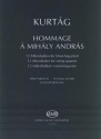 Hommage  Mihaly Andras 12 Mikroludien fr Streichquartett Partitur