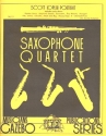 Scott Joplin Portrait for saxophone quartet score and parts