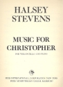 Music for Christopher for violoncello and piano