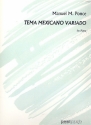 Tema Mexicano Variado for piano