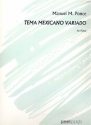 Tema Mexicano Variado for piano