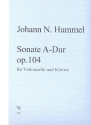 Sonate A-Dur op.104 fr Violoncello und Klavier