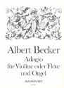 Adagio  fr Violine (Flte) und Orgel