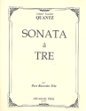 Sonata à 3 for 3 recorders (BBB) score and parts