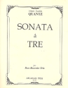 Sonata  3 for 3 recorders (BBB) score and parts