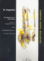 24 caprices op.1 vol.1 (nos.1-12) pour saxophone alto et piano orig. pour violon