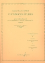 12 Caprices-tudes op.7 vol.1 (nos.1-6) pour violoncelle seul (2nd violoncelle ad lib.)