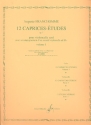12 Caprices-tudes op.7 vol.1 (nos.1-6) pour violoncelle seul (2nd violoncelle ad lib.)