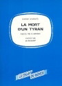 La mort d'un tyran fr gem Chor und Orchester, Studienpartitur