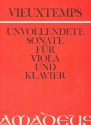 Unvollendete Sonate oppost. fr Viola und Klavier