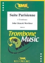 SUITE PARISIENNE FOR 4 TROMBONES      DG SCORE AND PARTS