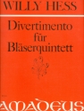 Divertimento op.51 fr Flte, Oboe, Klarinette, Horn und Fagott Stimmen