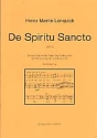 De spiritu sancto Sequentia verbis sanctae Hildegardis fr Mezzosopran und Viola,    Spielpartitur