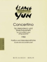 Concertino (1983) für Akkordeon und Streichquartett Partitur und Akkordeonstimme