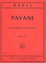 Pavane for trumpet and piano