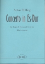 Concerto Es-Dur für Englischhorn und Streicher für Englischhorn und Klavier