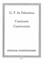 Canticum canticorum  fr gem Chor (SATTB) Partitur
