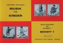 Musik fr Kinder  Neues Schulwerk fr Hackbrett Band 1 Beiheft 1