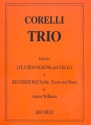 Trio d minor op.3,5 for 2 flutes (violins) and cello (or 3 recorders (ATB)) score and parts