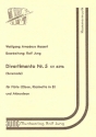 Divertimento Nr.5 KV439b fr Flte (Oboe / Klarinette) und Akkordeon