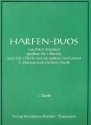 Harfen-Duos (oder Harfe und ein anderes Instrument) 2 Partituren