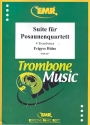 SUITE FUER POSAUNENQUARTETT SLOKAR, B., ED.    PART.+STIMMEN